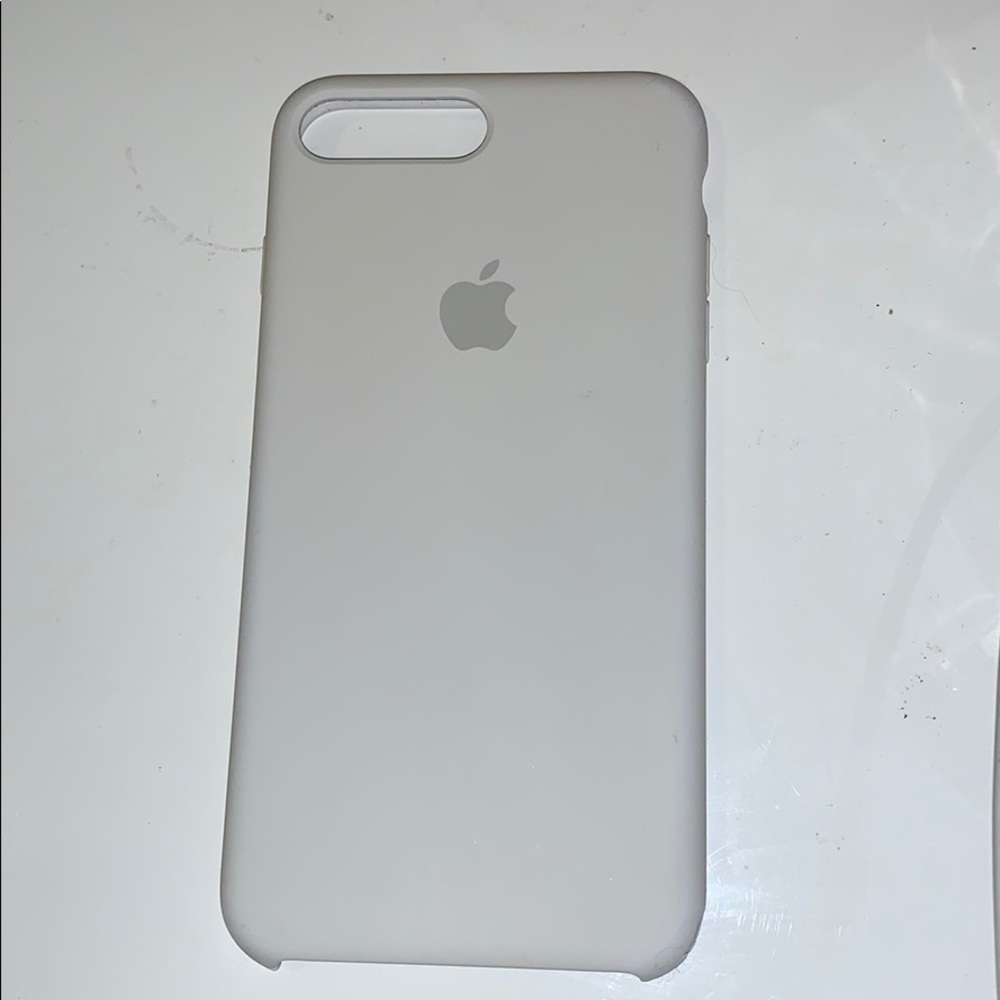 white Iphone 8 plus apple case